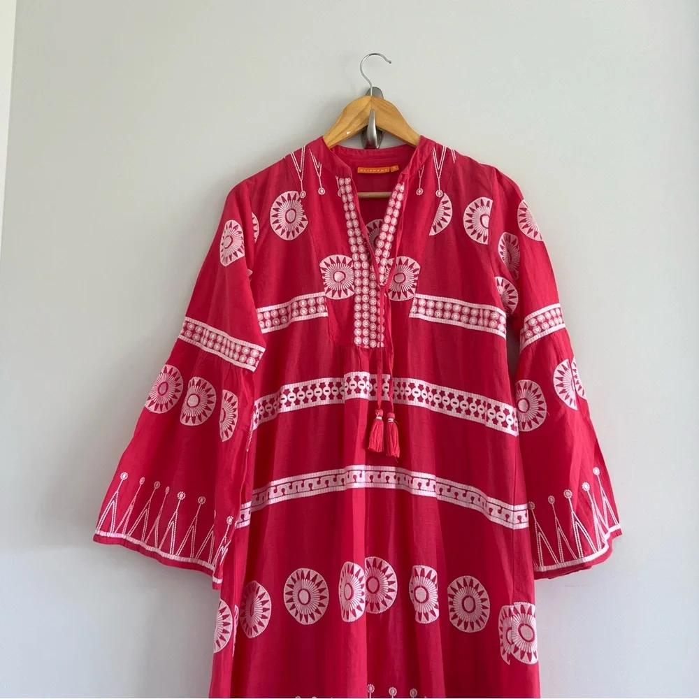 Oliphant Red Maxi Dress - Picture 10 of 12